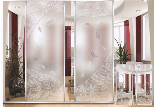 Acid Etched Glass